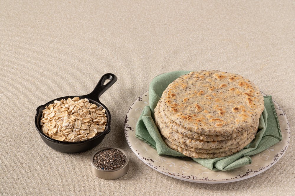 Arepa chia & oat precooked 5 inch - 5 units