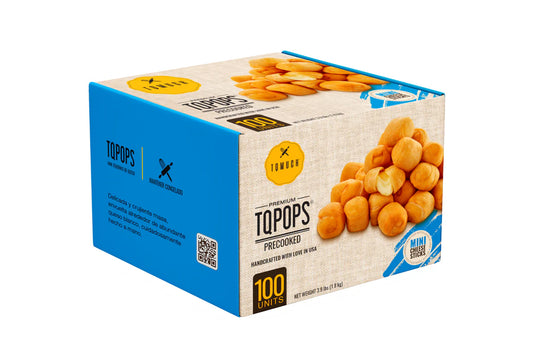 Tequepop cheese precooked 10/100 units