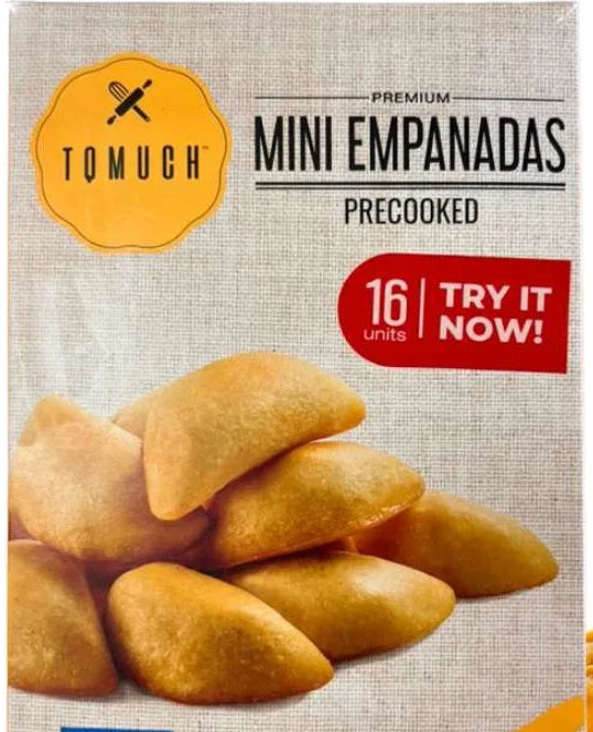 Mini empanadas cheese precooked - 16 units