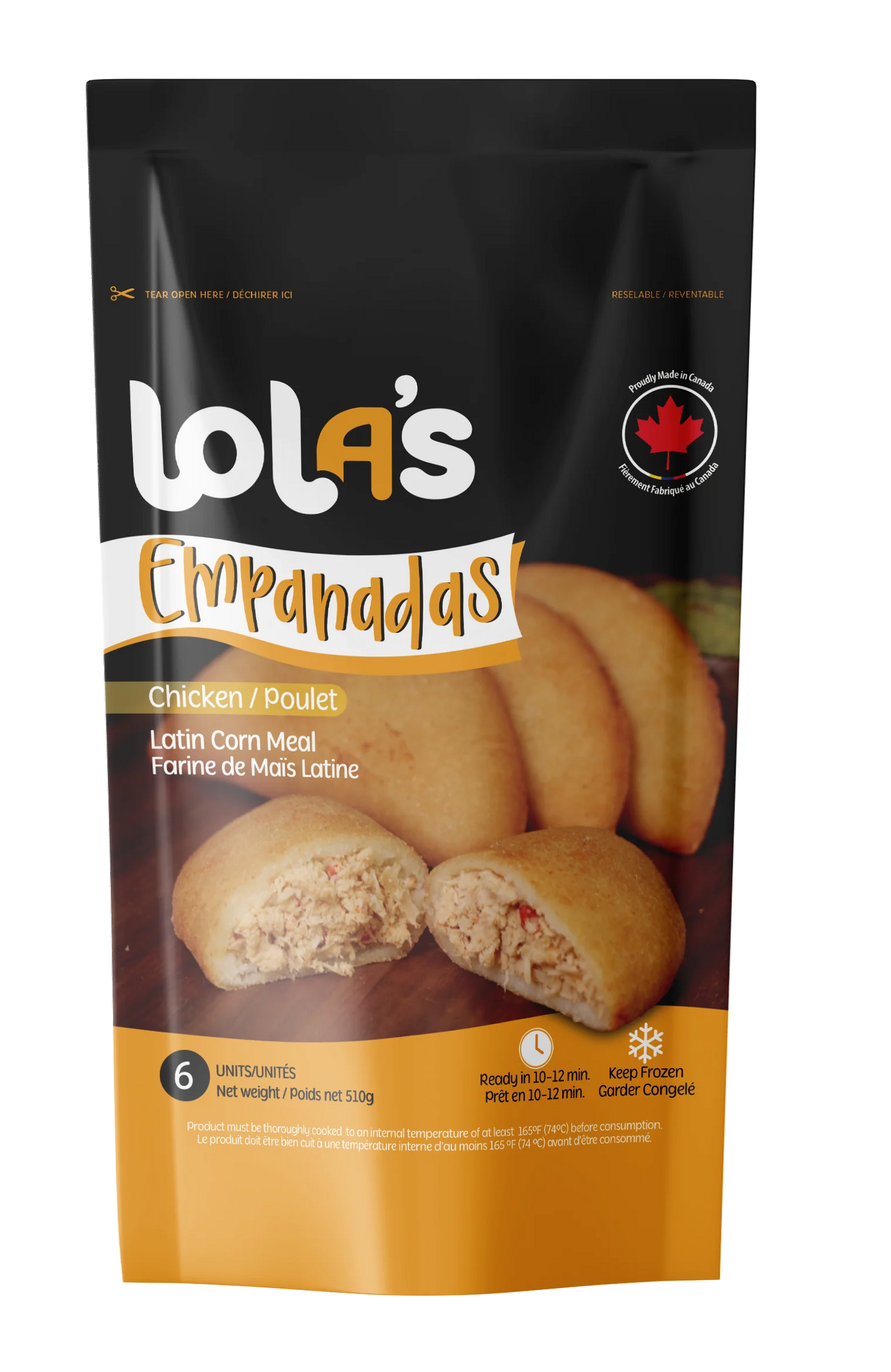 Empanada Chicken 6/100 units