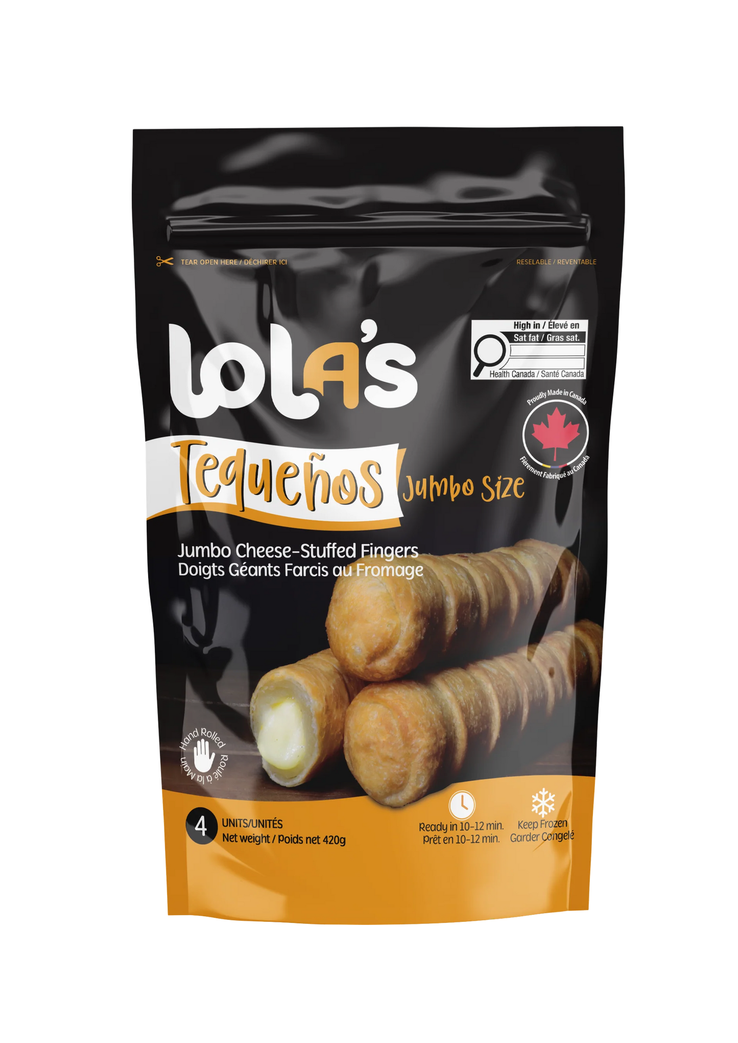 Tequeñon Jumbo Fried with Cheese - 12 units
